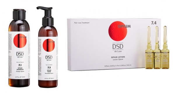 DSD de Luxe набор OPIUM (Шампунь, Маска, Лосьон)
