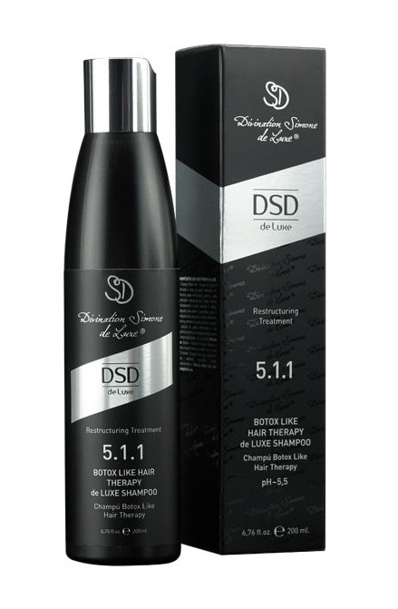 DSD de Luxe 5.1.1 (Диксидокс Де Люкс) Восстанавливающий шампунь Ботокс для волос, 200мл