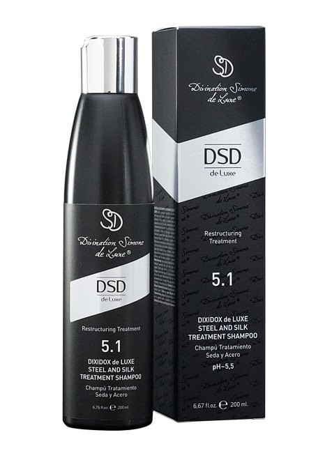 DSD de Luxe 5.1 (Диксидокс Де Люкс) Шампунь Сталь и шелк 200мл